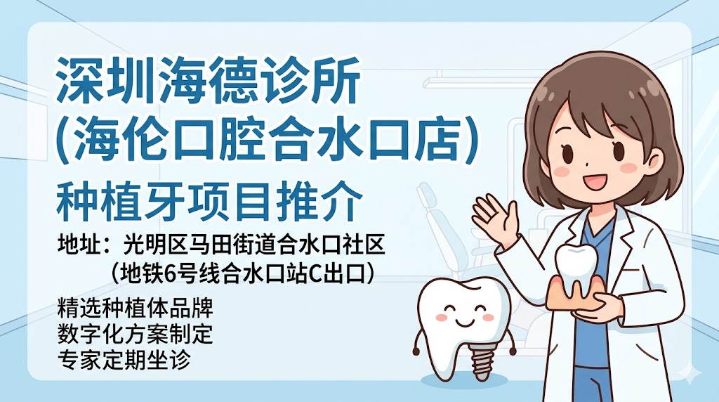 深圳海德診所（海倫口腔合水口店）地址在哪？想做種植牙的朋友可以了解一下