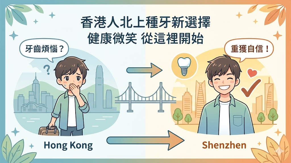 深圳種植牙哪家醫院好？香港人北上睇牙熱門口腔機構盤點，種牙前先收藏