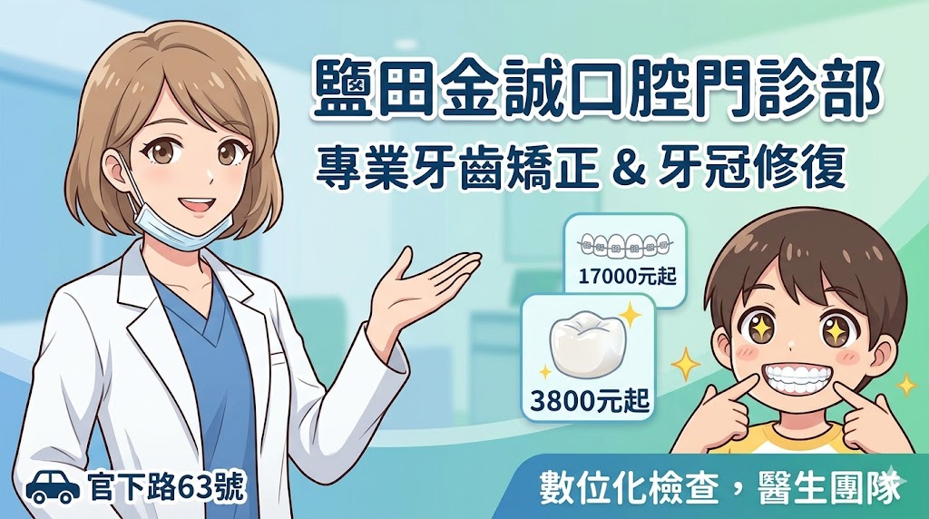 深圳鹽田牙齒矯正哪家好？深圳金誠口腔門診部怎麼樣？牙套、牙冠價格及醫生團隊一文了解